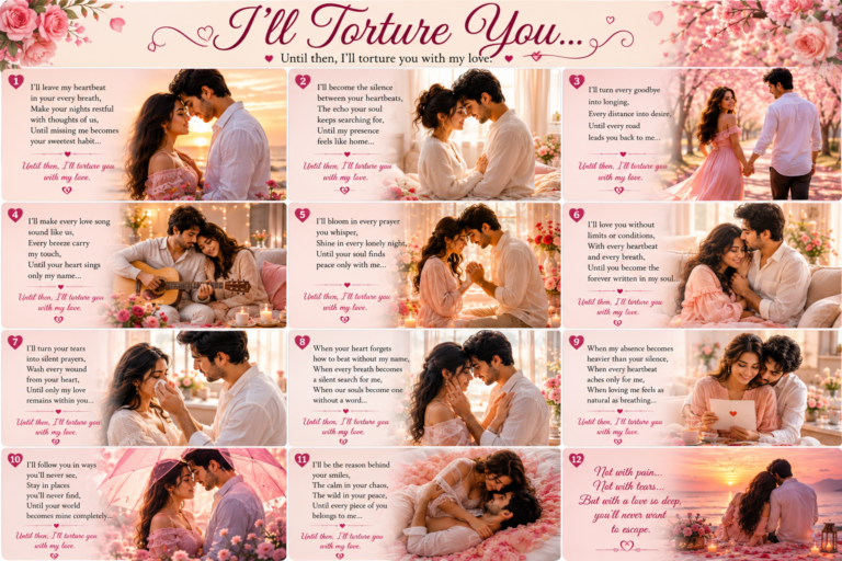 ❤️ I’ll Torture You…